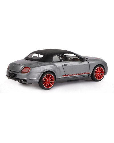 Машина "АВТОПАНОРАМА" Bentley Continental Supersports ISR, серый мет, 1/24, в/к 24,5*12,5*10,5 см