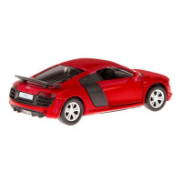 Машина "АВТОПАНОРАМА" Audi R8 GT, красный, 1/43, инерция, откр. двери, в/к 17,5*12,5*6,5 см