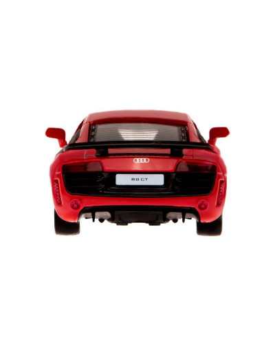 Машина "АВТОПАНОРАМА" Audi R8 GT, красный, 1/43, инерция, откр. двери, в/к 17,5*12,5*6,5 см