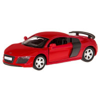 Машина "АВТОПАНОРАМА" Audi R8 GT, красный, 1/43, инерция, откр. двери, в/к 17,5*12,5*6,5 см