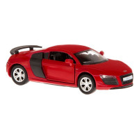 Машина "АВТОПАНОРАМА" Audi R8 GT, красный, 1/43, инерция, откр. двери, в/к 17,5*12,5*6,5 см