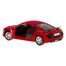 Машина "АВТОПАНОРАМА" Audi R8 GT, красный, 1/43, инерция, откр. двери, в/к 17,5*12,5*6,5 см