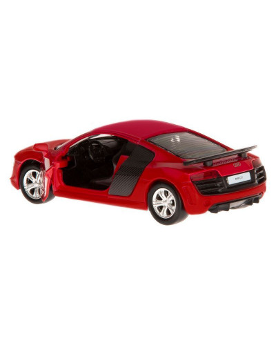 Машина "АВТОПАНОРАМА" Audi R8 GT, красный, 1/43, инерция, откр. двери, в/к 17,5*12,5*6,5 см