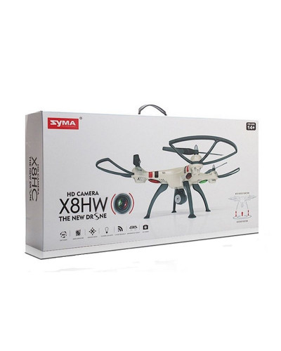 Р/У квадрокоптер Syma X8HW с FPV трансляцией Wi-Fi, барометр 2.4G RTF