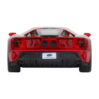 Машина "АВТОПАНОРАМА" Ford GT, красный, 1/32, свет, звук, инерция, в/к 17,5*12,5*6,5 см