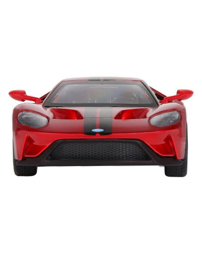 Машина "АВТОПАНОРАМА" Ford GT, красный, 1/32, свет, звук, инерция, в/к 17,5*12,5*6,5 см