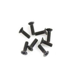 Винты с потайной головкой M3х10 под крестовую отвертку, 8шт.