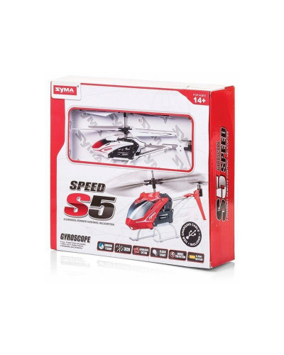 Р/У вертолет Syma S5 (белый) IR RTF