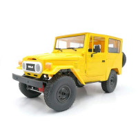 Радиоуправляемая машина WPL японский внедорожник FJ40 (желтая) 4WD 2.4G 1/16 KIT