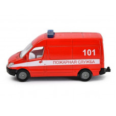 Набор машин Siku 1818RUS Пожарная служба, 3шт, красный