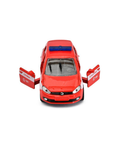 Набор машин Siku 1818RUS Пожарная служба, 3шт, красный