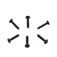 Винты с потайной головкой M3х15 под крестовую отвертку, 9шт.