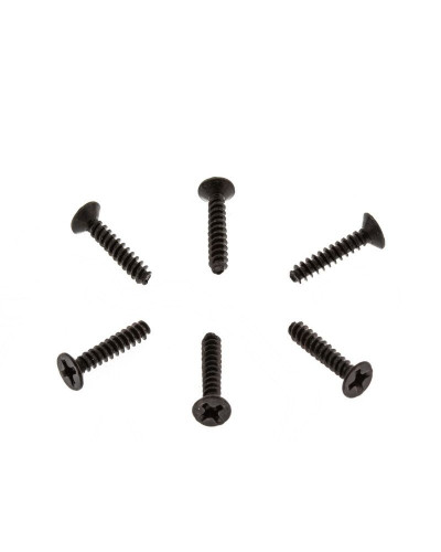 Винты с потайной головкой M3х15 под крестовую отвертку, 9шт.