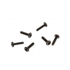 Винты с полукруглой головкой M2х8 под крестовую отвертку, 8шт.