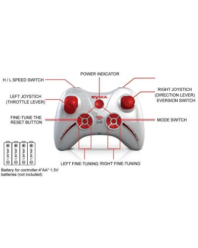 Р/У квадрокоптер Syma X11 Hornet 2.4G 6-AXIS RTF