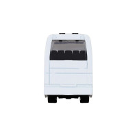 Автобус "Автопанорама", белый, 1/90, свет, звук, инерция, в/к 22*13,5*5,8 см