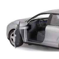 Машина "АВТОПАНОРАМА" Porsche Cayenne S, серебряный, 1/32, свет, звук, инерция, в/к 17,5*13,5*9 см