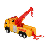 Машина "АВТОПАНОРАМА" VOLVO FM "Эвакуатор", желтый, 1/72, инерция, в/к 17,5*13*6,5 см
