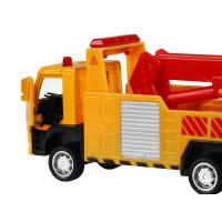 Машина "АВТОПАНОРАМА" VOLVO FM "Эвакуатор", желтый, 1/72, инерция, в/к 17,5*13*6,5 см