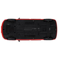 Машина "АВТОПАНОРАМА" LADA LARGUS, красный, 1/24, свет, звук, инерция, в/к 24,5*12,5*10,5 см