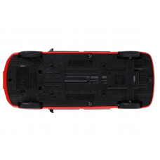 Машина "АВТОПАНОРАМА" LADA LARGUS, красный, 1/24, свет, звук, инерция, в/к 24,5*12,5*10,5 см