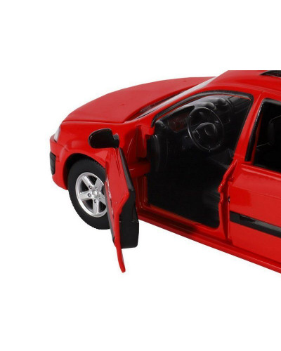 Машина "АВТОПАНОРАМА" LADA LARGUS, красный, 1/24, свет, звук, инерция, в/к 24,5*12,5*10,5 см