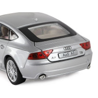 Машина "АВТОПАНОРАМА" Audi A7, серебряный, 1/24, свет, звук, в/к 24,5*12,5*10,5 см