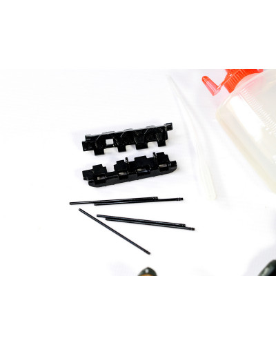 Набор наклеек и аксессуаров для танка Tiger 1 (поздняя версия, металлическое шасси), неокрашен