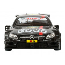 Машина "АВТОПАНОРАМА" Mercedes-AMG C 63 DTM, черный, 1/42, инерция, откр двери, в/к 17,5*12,5*6,5