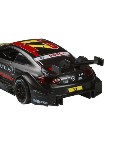 Машина "АВТОПАНОРАМА" Mercedes-AMG C 63 DTM, черный, 1/42, инерция, откр двери, в/к 17,5*12,5*6,5
