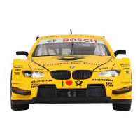 Машина "АВТОПАНОРАМА" BMW M3 DTM, желтый, 1/32, свет, звук, инерция, в/к 17,5*13,5*9 см