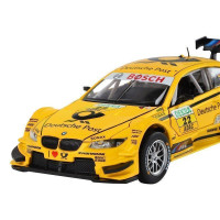Машина "АВТОПАНОРАМА" BMW M3 DTM, желтый, 1/32, свет, звук, инерция, в/к 17,5*13,5*9 см