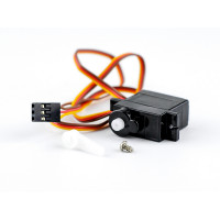 Сервомашинка 9g для самолета Top RC Riot (закрылки), выход подсветки, провод 400мм