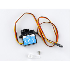 Сервомашинка 9g для самолета Top RC Riot (закрылки), выход подсветки, провод 400мм