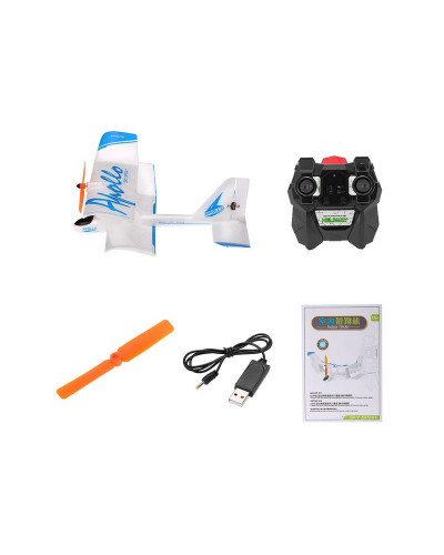 Р/У самолет Feilun Apollo 300мм Mini Indoor Biplane 2.4G 2-ch RTF