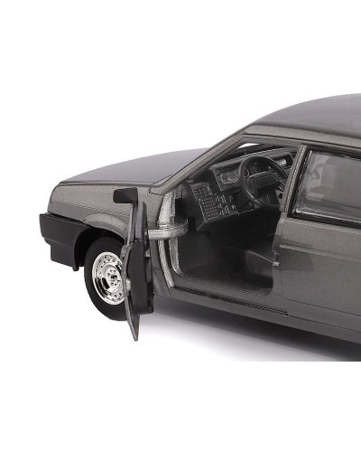 Машина "АВТОПАНОРАМА" ВАЗ 21099, 1/22, серый, инерция, в/к 24,5*12,5*10,5 см