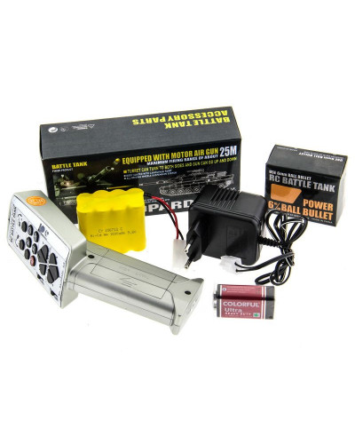 Р/У танк Heng Long 1/24 Leopard A5, стреляет шариками, RTR