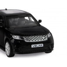 Машина "АВТОПАНОРАМА" Land Rover Range Rover Velar, черный, 1/42, инерция, в/к 17,5*12,5*6,5 см