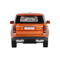Машина "АВТОПАНОРАМА" 2013 Range Rover, оранжевый, 1/34, свет, звук, инерция, в/к 17,5*13,5*9 см