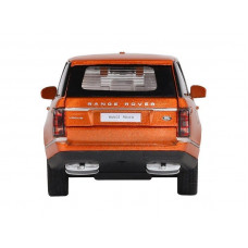Машина "АВТОПАНОРАМА" 2013 Range Rover, оранжевый, 1/34, свет, звук, инерция, в/к 17,5*13,5*9 см