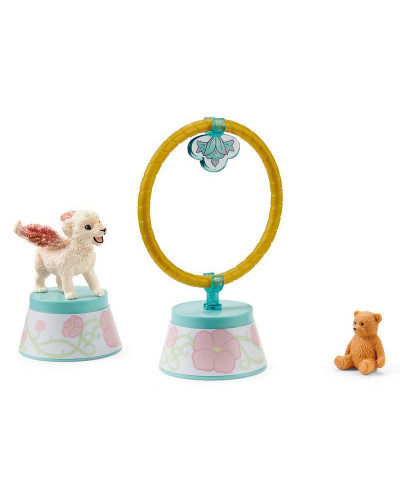 Фигурка Schleich Дрессировка крылатых львят