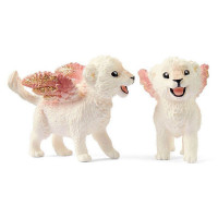 Фигурка Schleich Дрессировка крылатых львят