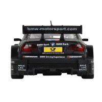 Машина "АВТОПАНОРАМА" BMW M3 DTM, черный, 1/32, свет, звук, инерция, в/к 17,5*13,5*9 см