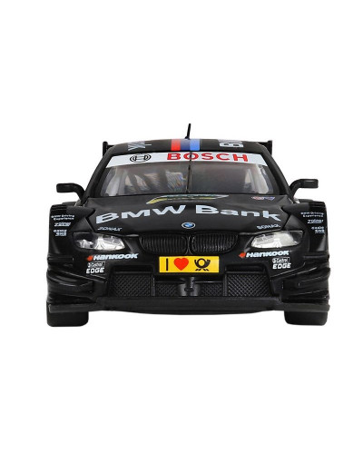 Машина "АВТОПАНОРАМА" BMW M3 DTM, черный, 1/32, свет, звук, инерция, в/к 17,5*13,5*9 см