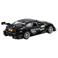 Машина "АВТОПАНОРАМА" BMW M3 DTM, черный, 1/32, свет, звук, инерция, в/к 17,5*13,5*9 см