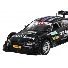Машина "АВТОПАНОРАМА" BMW M3 DTM, черный, 1/32, свет, звук, инерция, в/к 17,5*13,5*9 см
