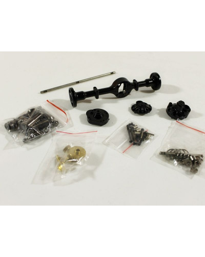Комплект деталей среднего моста для автомоделей WPL 6x6 для моделей B-16, B-36