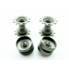 Набор запасных частей для танка Heng Long Leopard 2 A6 ведущие звездочки, ленивцы