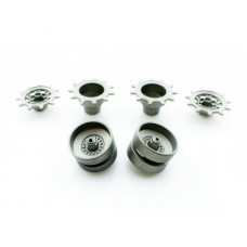 Набор запасных частей для танка Heng Long Leopard 2 A6 ведущие звездочки, ленивцы