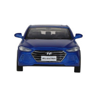 Машина "АВТОПАНОРАМА" HYUNDAI ELANTRA, синий, 1/40, инерция, в/к 17,5*12,5*6,5 см